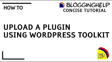 How to upload and install a plugin using WordPress Toolkit