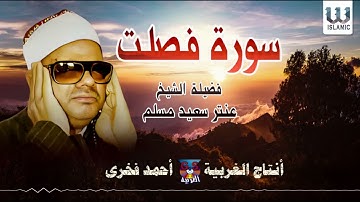 الشيخ عنتر مسلم  - سورة فصلت / AlShaikh Antar Musalam  - Fusiilat