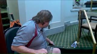 “I am being discriminated against,” Disabled Oklahoma man upset after being denied inside chamber at