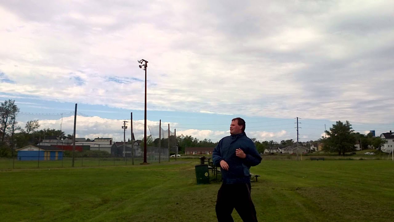 Guy Spinning Around in the Warm Day in June YouTube