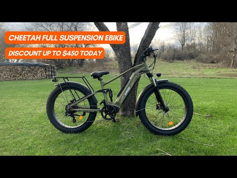 Haoqi Cheetah Full Suspension Ebike | Never Worried About a Hill Again - video from HAOQI