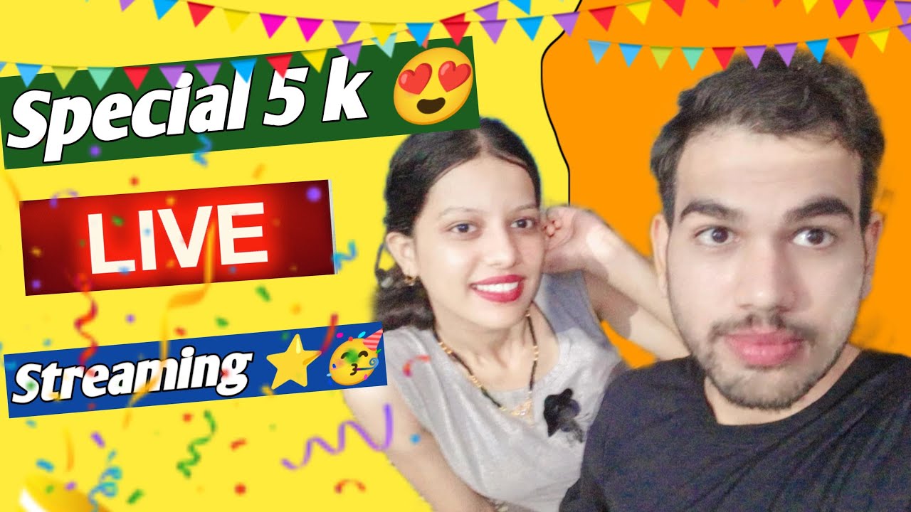 Special 5k subscribers Live_🥳😊 - YouTube