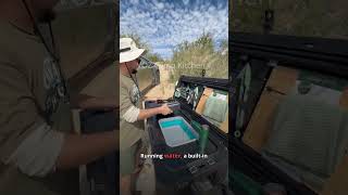 VOZ Camp Kitchen: American-Made Pull Out Camp Kitchen That Needs No Connections