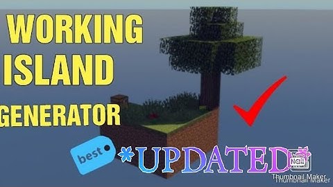 How To Make A SkyBlock Island Generator Using Commands *UPDATED*
