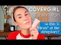 COVERGIRL CLEAN FRESH SKIN MILK: $10 &quot;Clean&quot; Foundation Claims to be Dewy + Long Wearing?