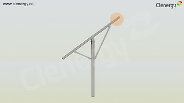 Install PV-ezRack Girder Extension for SolarTerrace-A Ground Mounting Systems