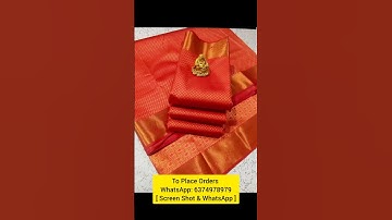 To place orders 6374978979 || @vstexelampillaisarees || #saree #trend #youtube