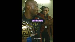His Opponent's Mom Told Him This ❤️‍🩹😭 @UFC