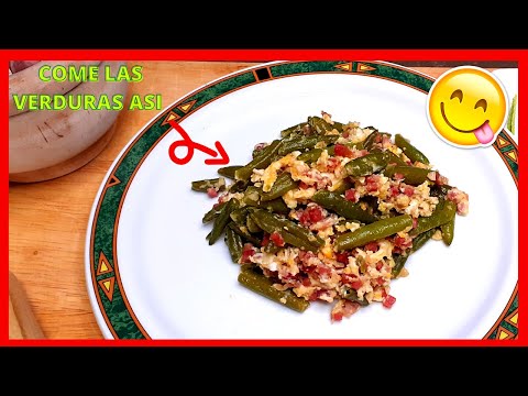 💚HABICHUELAS con Huevo🍳|RECETAS