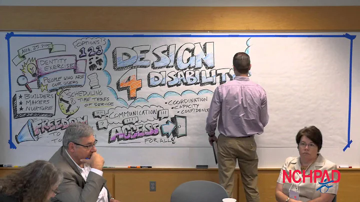 Graphic Recording from Design4Disability Charrette