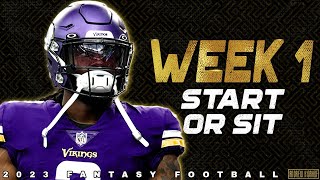 Thumbnail 2023 Fantasy Football - Week 1 Start or Sit Questions
