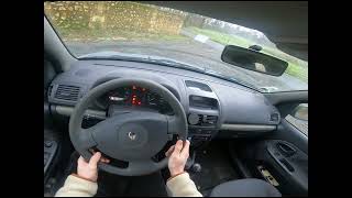 2004 Renault Clio II [ 1.5 dCi 65 CV] | POV Test Drive