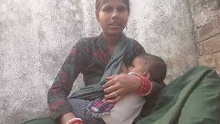 Cute Baby Breastfeeding Vlogs Video