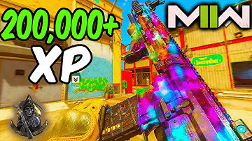 200,000 + XP *NOT PATCHED* MAX LEVEL UP CRAZY FAST | MW2 XP GLITCH SOLO  & INFINITE WEAPON XP GLITCH