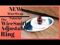 Wire Wrap Tutorial - The WireSmith Adjustable Ring