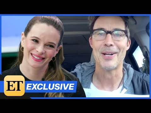 The Flash: Danielle Panabaker REACTS to a Surprise Question From Tom Cavanaugh! (Exclusive)
