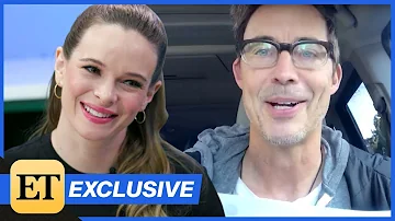 The Flash: Danielle Panabaker REACTS to a Surprise Question From Tom Cavanaugh! (Exclusive)