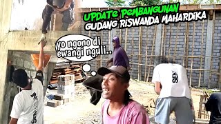 WAREHOUSE CONSTRUCTION UPDATE, DO YOU WANT TO BUILD AN ELECTRONICS STORE?!?!.RISWANDA MAHARDIKA