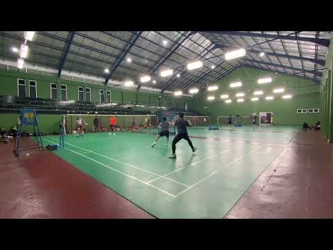 Monday Badminton Bhinneka 3 on 3 (ian/eko/rizal vs kiki/tama/momo)