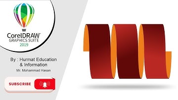 How To Draw 3D Shapes | 3D Shape Design Kaise Banaye | CorelDraw Tutorial