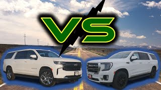 2021 Chevy Suburban vs 2021 GMC Yukon XL | What's the difference?
