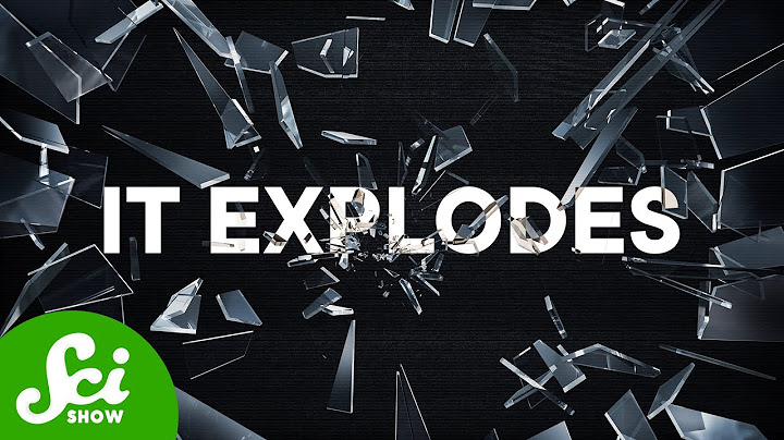 How We Make Glass Nearly Unbreakable … With Science
