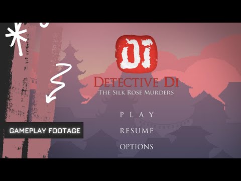 Detective Di: The Silk Rose Murders || First Minutes of Gameplay