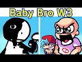 Friday Night Funkin' VS Baby Blue Brother Week 3 (FNF Mod/Hard) (Bob's Onslaught/Ron/Little Man)