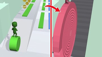 Layers Roll 🌈⭕🌈All Levels Walkthrough Gameplay Android,iOS BIG UPDATE New Level LJR48Y