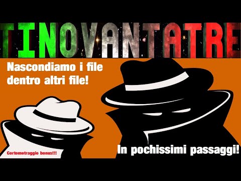 Video: Nascondere i file nelle immagini: 3 passaggi Video: Nascondere i file nelle immagini: 3 passaggi