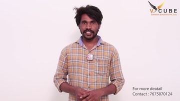 Devops student review | V CUBE Software Solutions Pvt. Ltd. Kphb