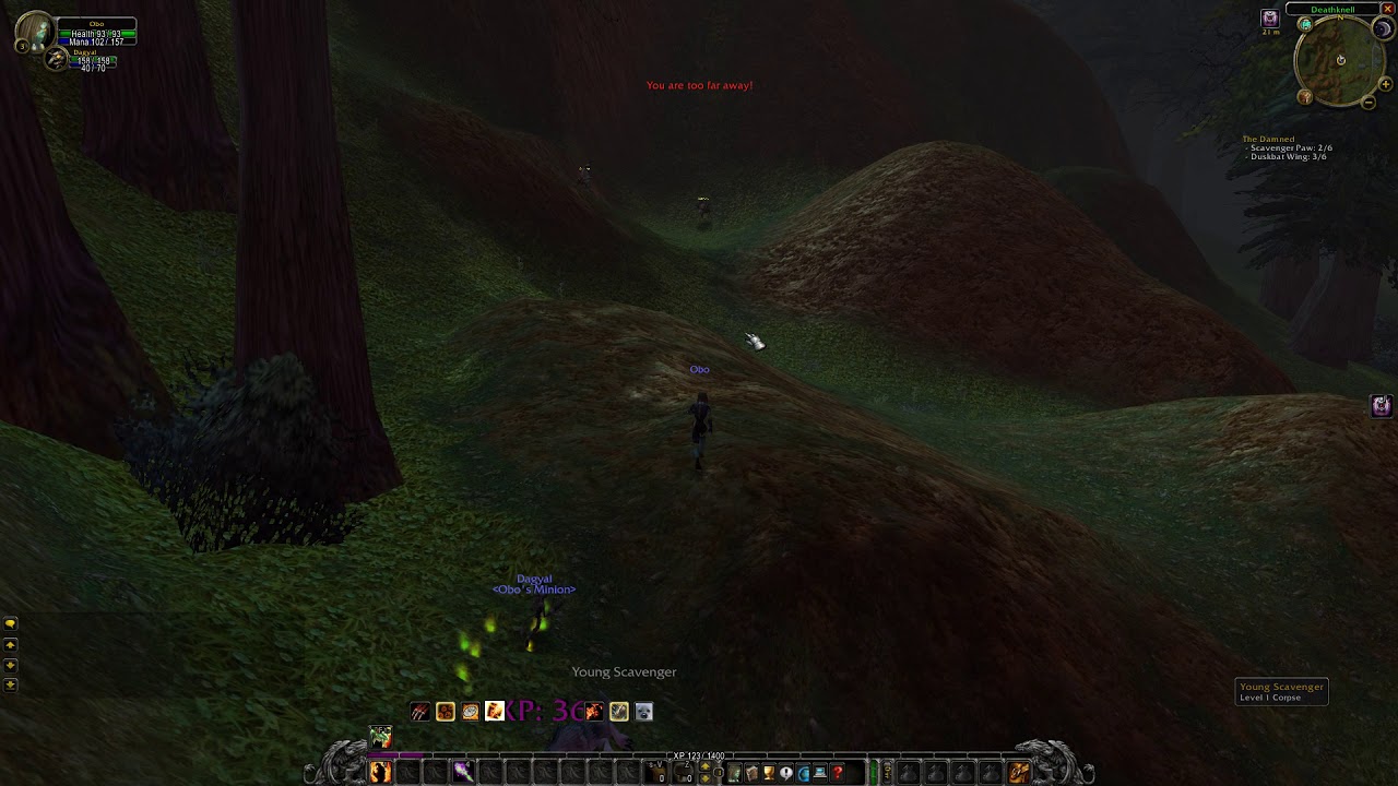 The Damned, WoW Classic Quest