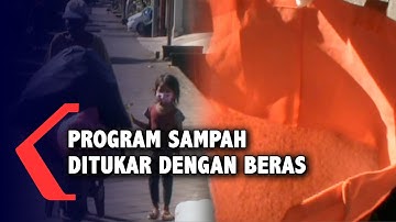 Program Sampah Ditukar dengan Beras