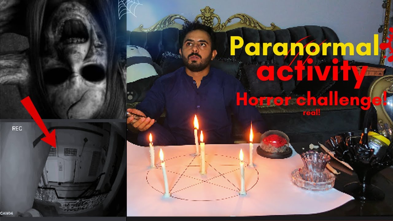 Caught on Camera😰| Paranormal Activity | Horror Challenge - YouTube