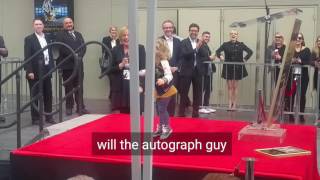 ryan reynolds  blake lively and their family at his walk of fame ceremony