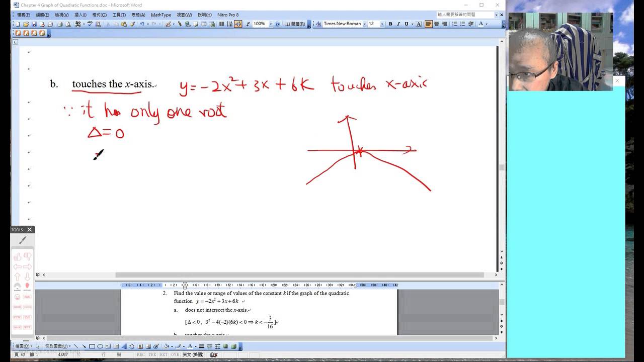 Fourth Root Function Graph Vol. 1. Ch. 4 Quadratic Functions(12) Tut(4) Roots and Graph - YouTube
