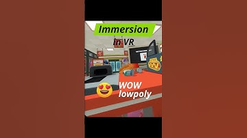 VR gamedev is HARD. Immersion
