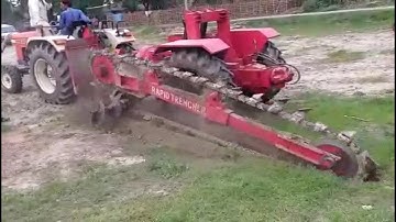 Tractor Trencher (Call :- +91- 7987366974 )
