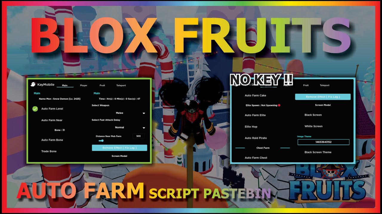 BLOX FRUITS Script Pastebin 2023 UPDATE 19 AUTO FARM, EXTRA MAGNET, FAST  ATTACK