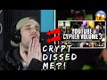 Rapper Reacts to Crypt YOUTUBE CYPHER VOL. 3!! | THE FULL BAR BREAKDOWN Pt. 2 (WHAT'S DISS HERE??)