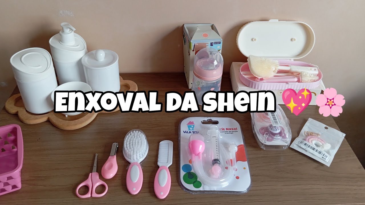 FINALIZEI O ENXOVAL DA ANA ISABELLY 💗 COM A SHEIN !