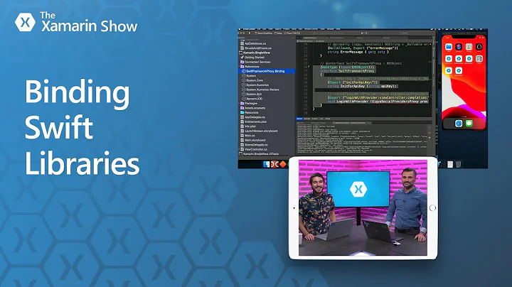 Binding Swift Libraries | The Xamarin Show