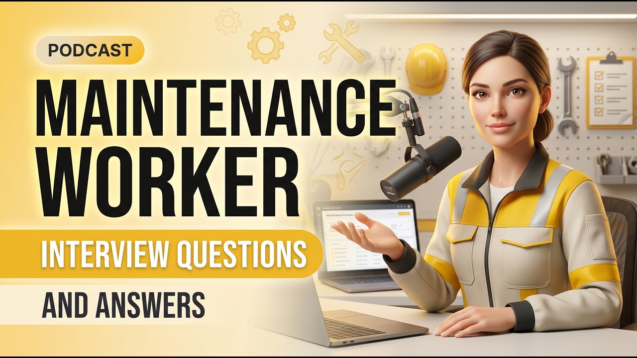 Maintenance Worker Interview Questions and Answers - YouTube