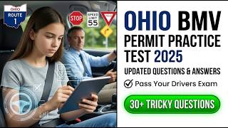 Ohio BMV Permit Practice Test 2026 Master 40 High Yield Questions and Answer to Pass Your Temps Exam