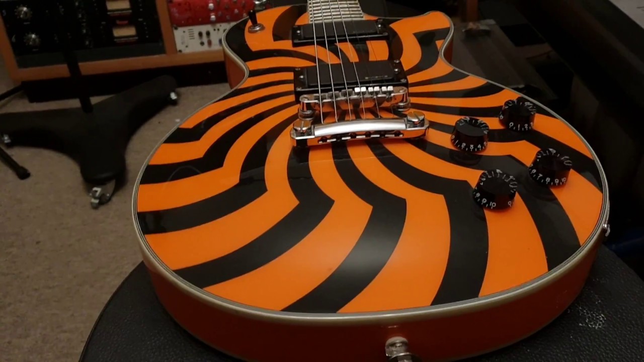 EPIPHONE ZAKK WYLDE LES PAUL CUSTOM SHOP LIMITED EDITION ORANGE
