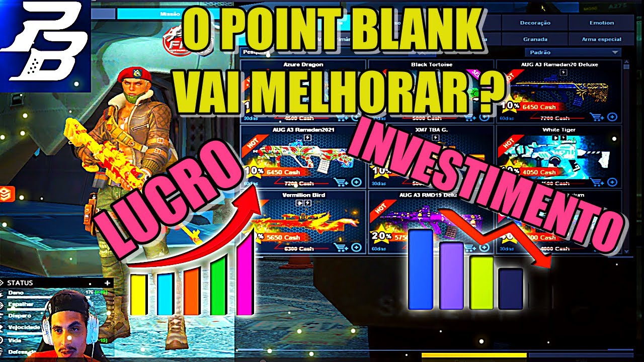 100% LUCRO E ZERO INVESTIMENTO DO POINT BLANK ???