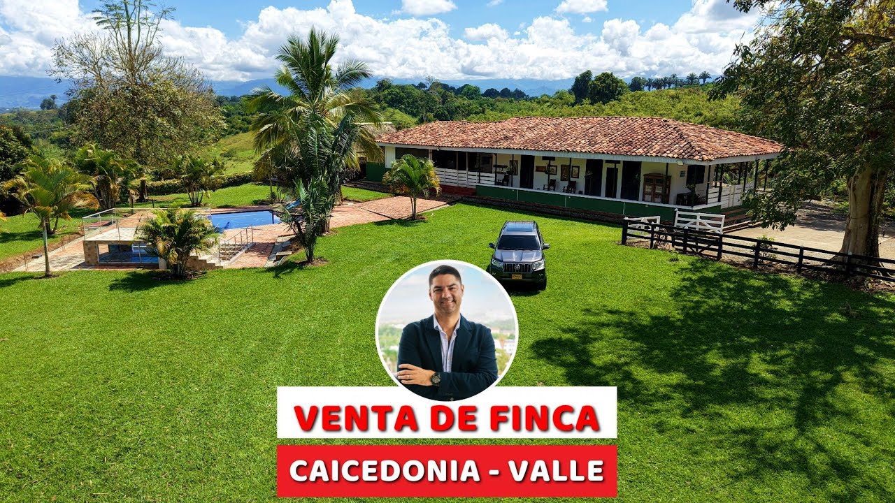 VENTA DE FINCA EN CAICEDONIA, VALLE, COLOMBIA