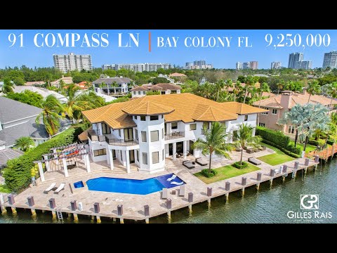 91 Compass Ln | Bay Colony Waterfront Estate