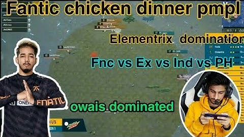 FNCxOwais Racking Up Kills For Fnatic | Elementrix In Form | PMPL DAY 3 MATCH 1