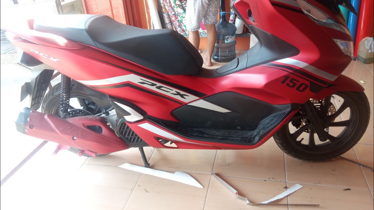 PASANG STIKER DECAL HONDA BEAT F1 DORA EMON ZOMBIE By GUN STICKER